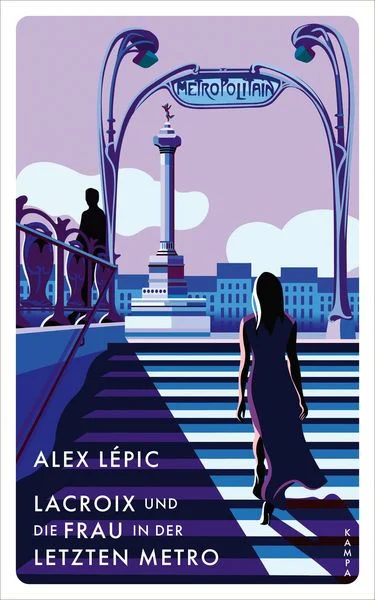 Buchcover "Lacroix und die Frau in der letzten Metro"